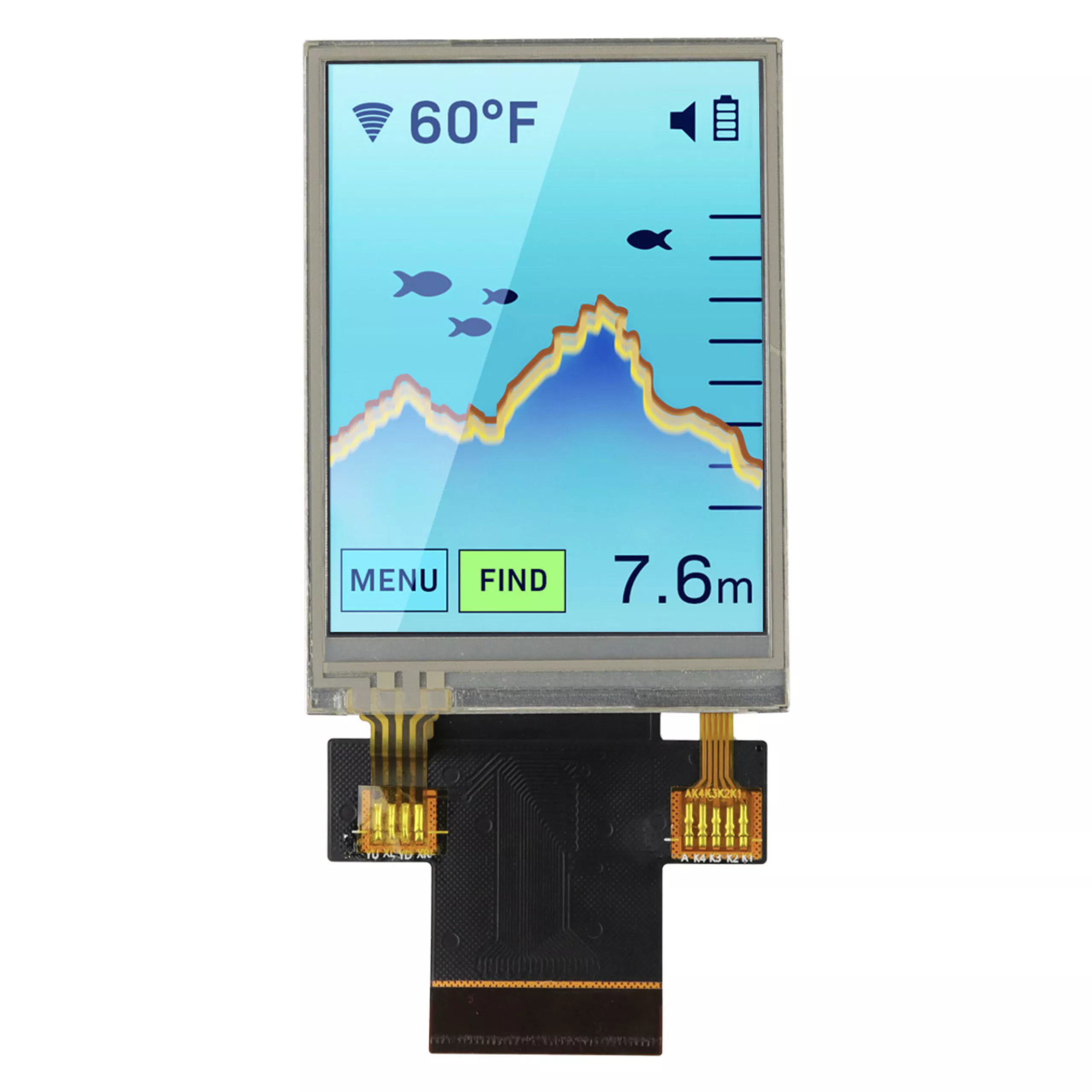 2,6 inch Resistive Touch IPS TFT -module