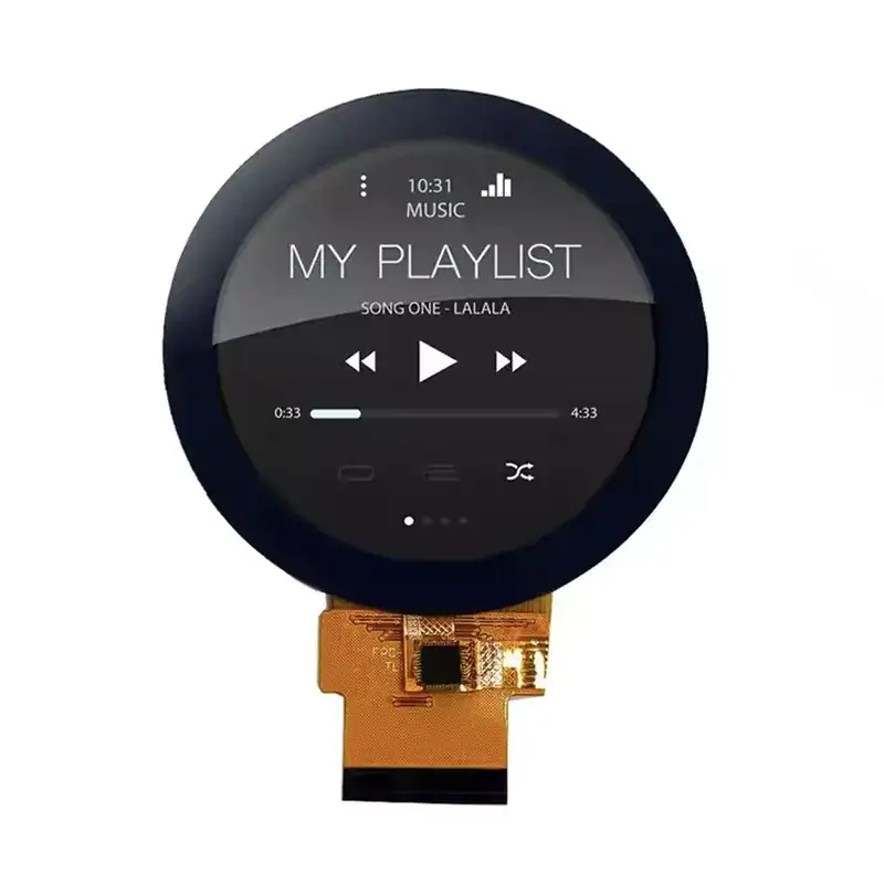 Wat zijn de toepassingen van een ronde TFT LCD-module