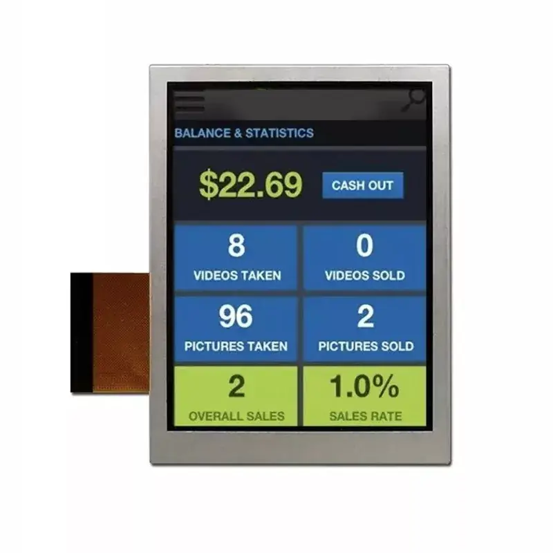 3.5 '' 480x640 TN TFT -module