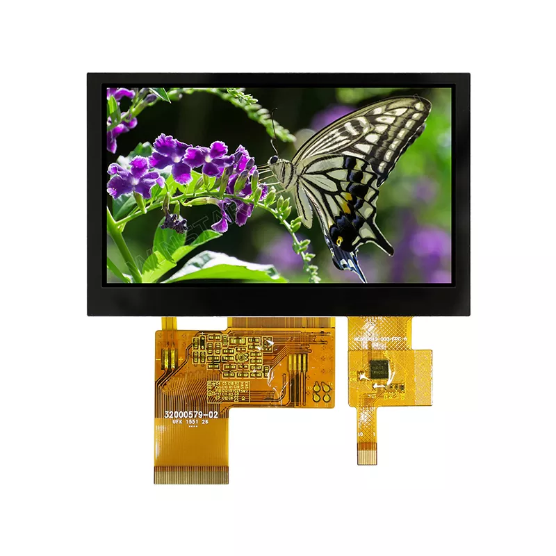 4,3 inch 480x272 IPS TFT -module met CTP