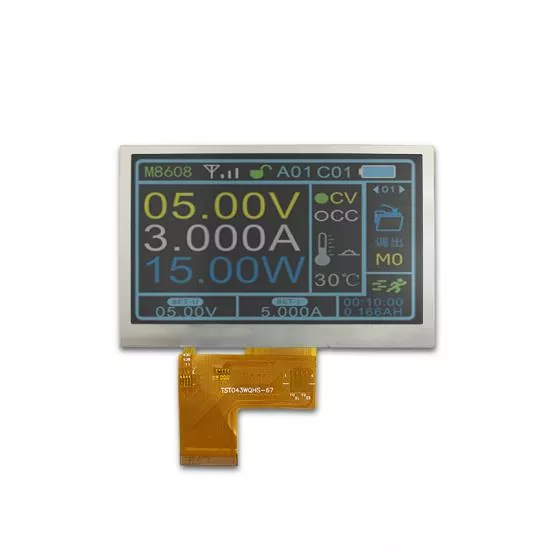4,3 inch WQVGA IPS TFT -module
